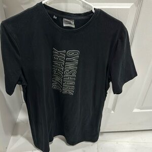 Gym shark black shirt size XL lightly worn
